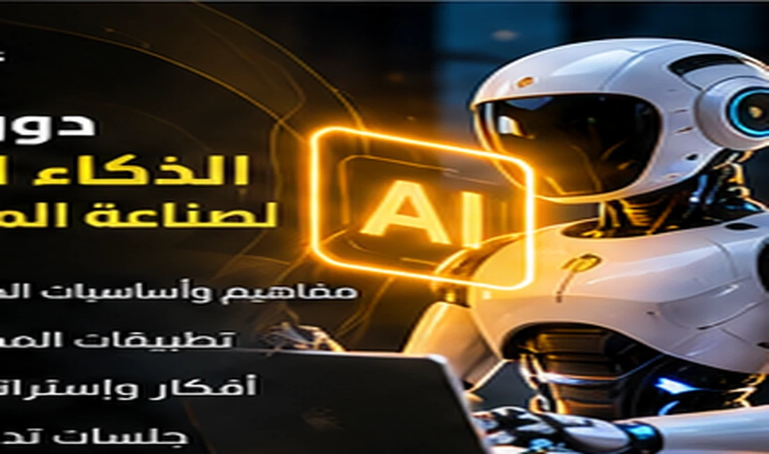 دورة استخدام الذكاء الاصطناعي لصناعة المحتوى الرقمي