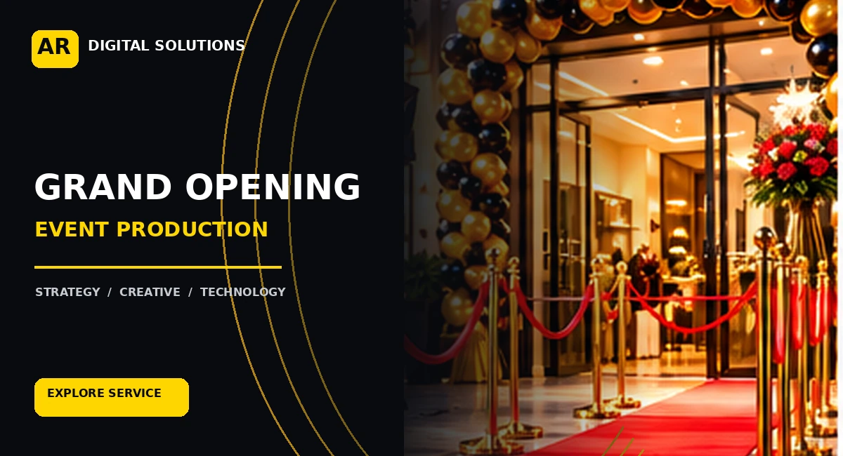 Grand Opening Event Planning & Production